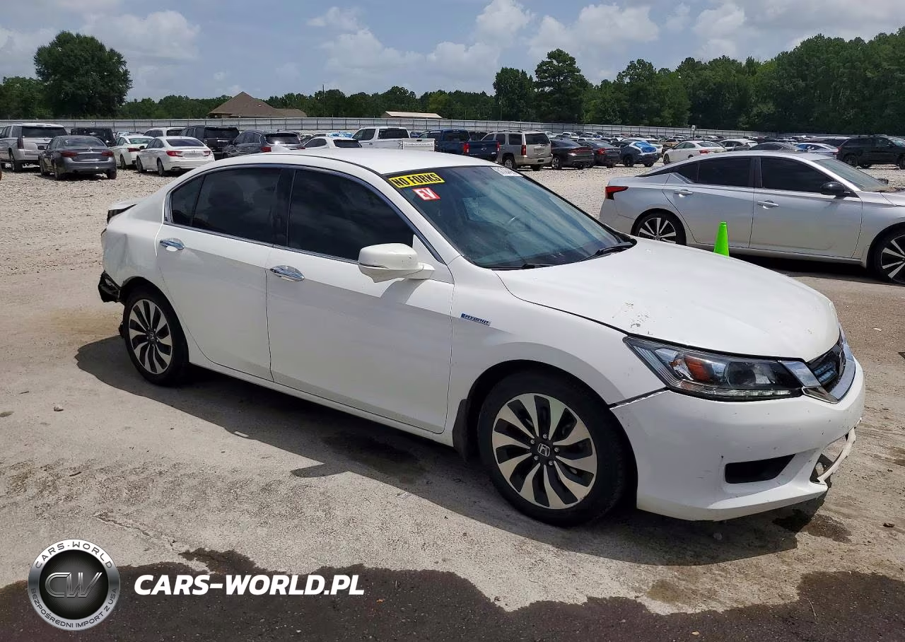 2014 Honda Accord Hybrid VIN:1HGCR6F37EA005433 - 4