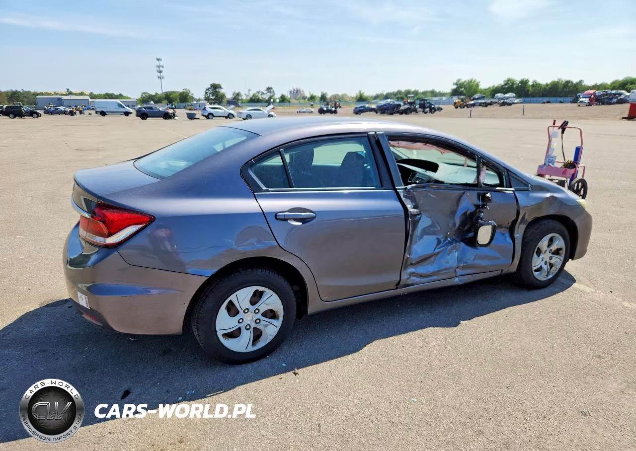 2014 Honda Civic Lx VIN:2HGFB2F51EH559810 - 3