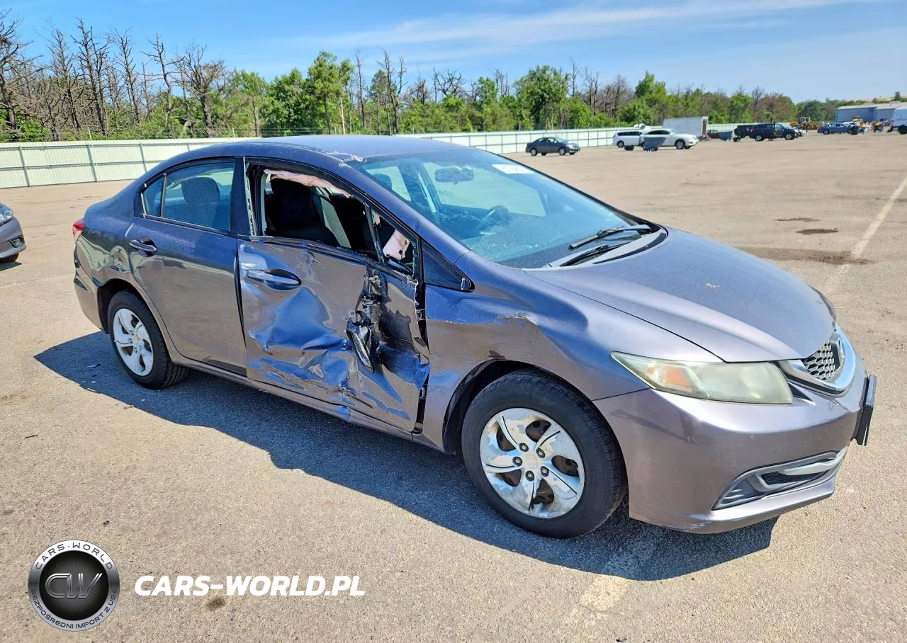 2014 Honda Civic Lx VIN:2HGFB2F51EH559810 - 4