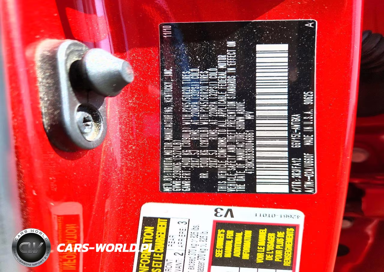 2011 Toyota Venza Awd V6 VIN:4T3BK3BB3BU046861 - 13