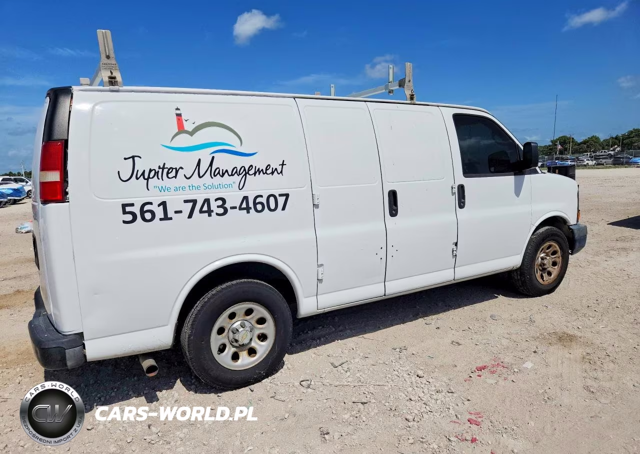 2013 Chevrolet Express G1500 VIN:1GCSGAFX7D1135278 - 3