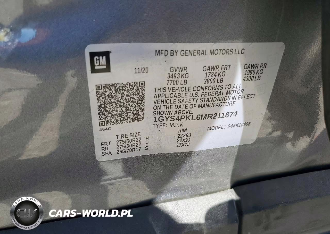 2021 Cadillac Escalade Esv Sport VIN:1GYS4PKL6MR211874 - 13