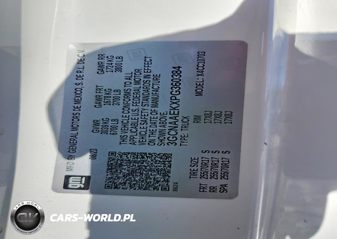 2023 Chevrolet Silverado C1500 VIN:3GCNAAEKXPG360384 - 12