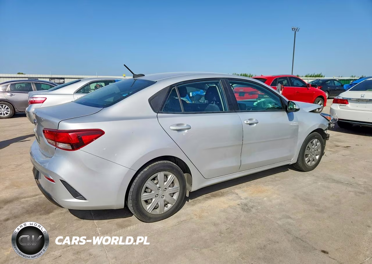 2021 Kia Rio Lx VIN:3KPA24ADXME422359 - 3