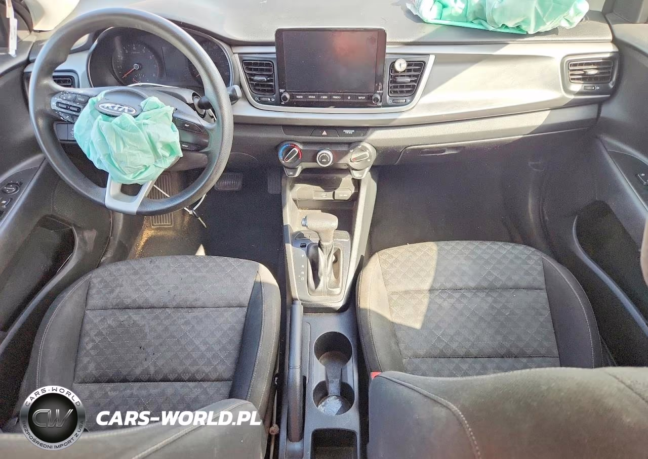 2021 Kia Rio Lx VIN:3KPA24ADXME422359 - 8