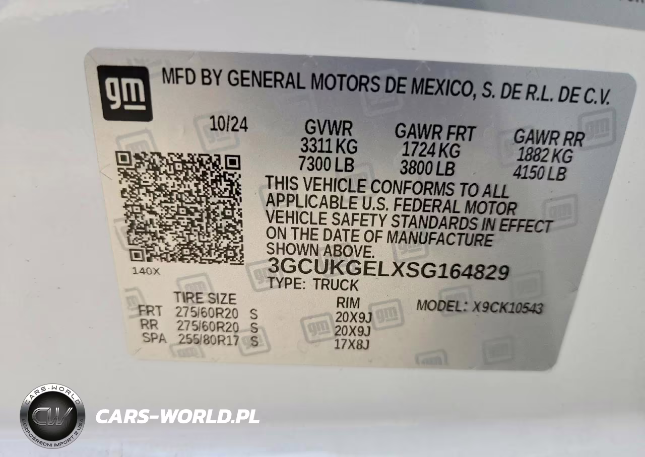 2025 Chevrolet Silverado 1500 4Wd Short Bed Ltz VIN:3GCUKGELXSG164829 - 12