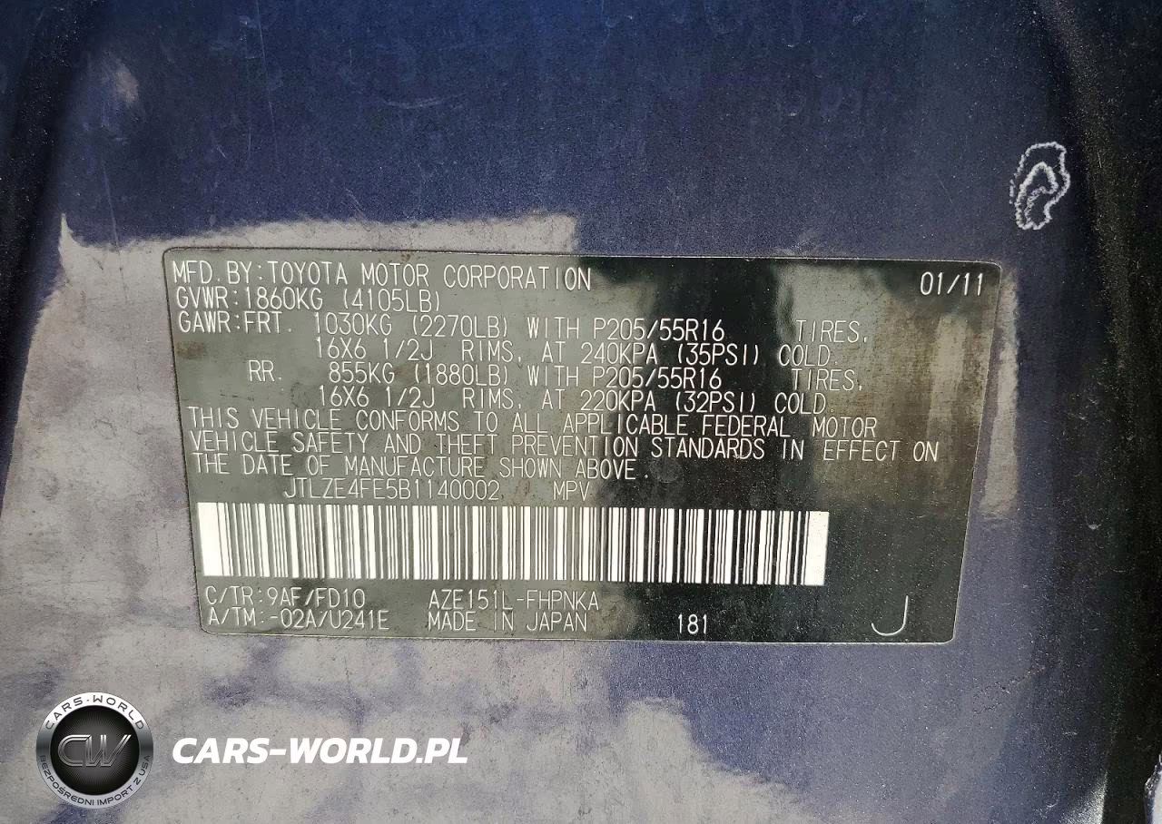 2011 Scion Scion Xb VIN:JTLZE4FE5B1140002 - 13