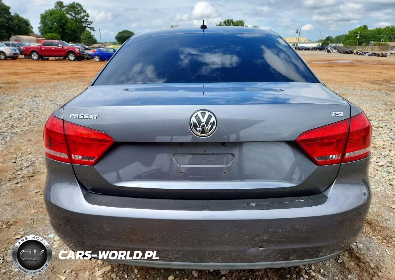 2014 Volkswagen Passat S VIN:1VWAS7A38EC118493 - 6