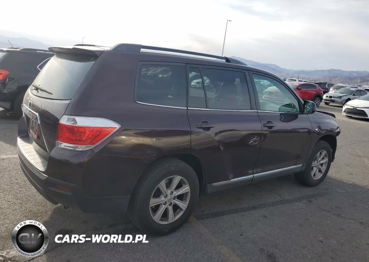 2013 Toyota Highlander Se VIN:5TDZK3EH2DS132911 - 3