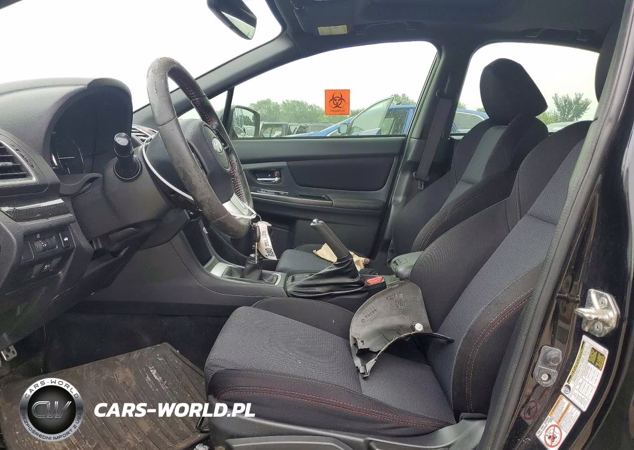 2017 Subaru Wrx Premium VIN:JF1VA1E67H9812785 - 7