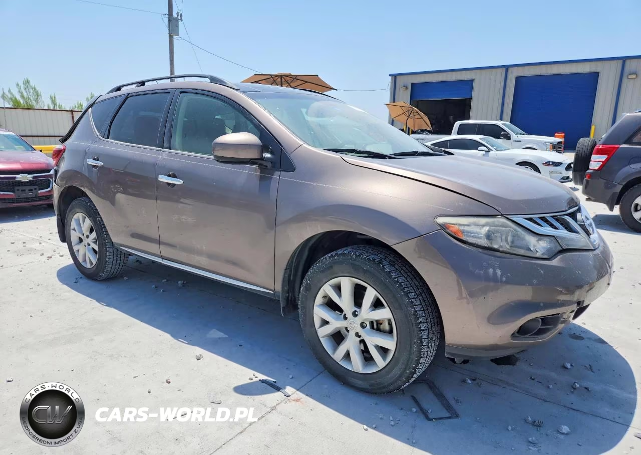 2014 Nissan Murano Sl VIN:JN8AZ1MU7EW419047 - 4