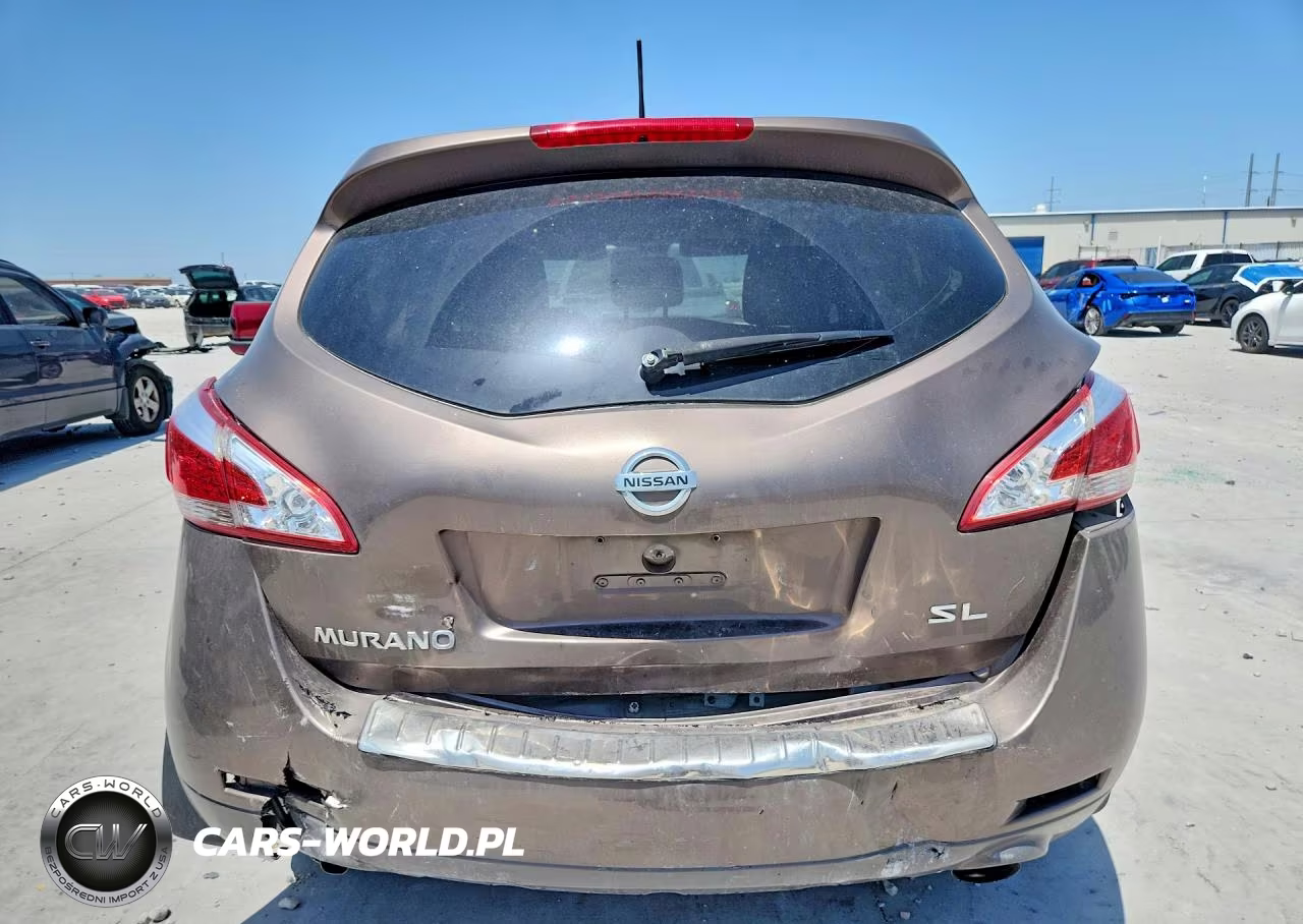 2014 Nissan Murano Sl VIN:JN8AZ1MU7EW419047 - 6