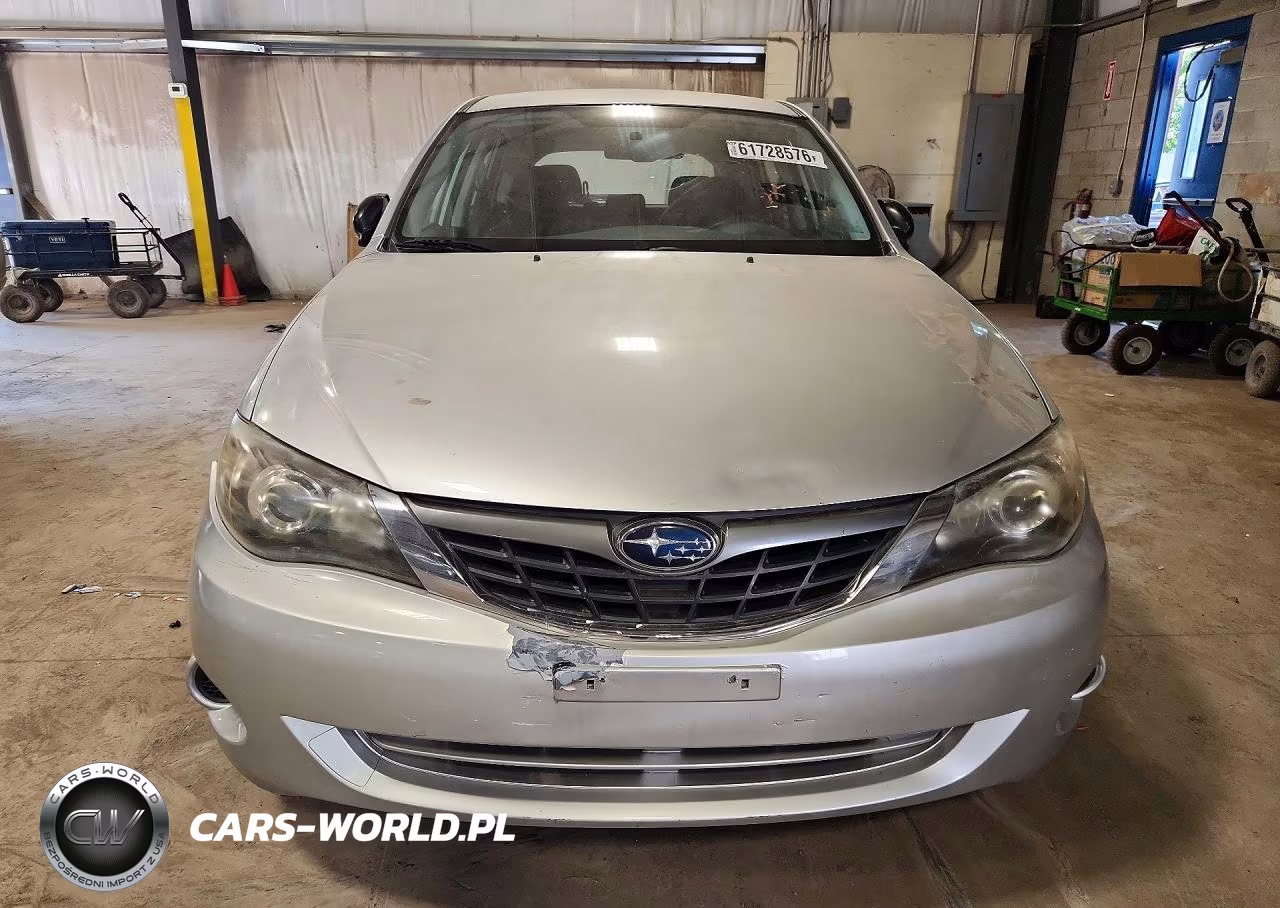 2008 Subaru Impreza 2.5I VIN:JF1GH61658H833034 - 5