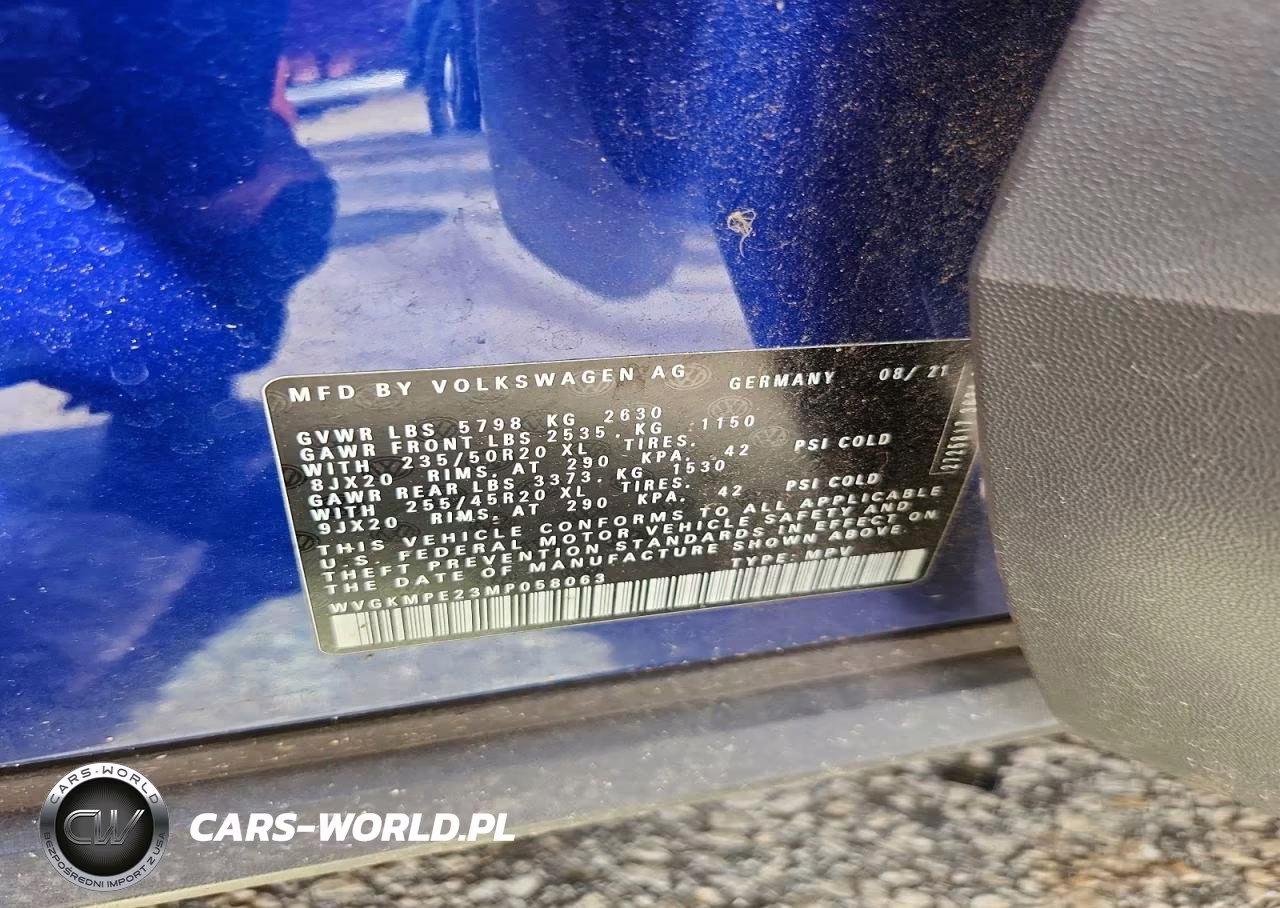 2021 Volkswagen Id.4 Pro S VIN:WVGKMPE23MP058063 - 13