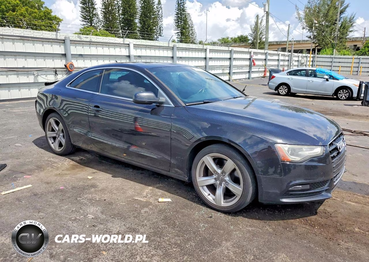 2014 Audi A5 Premium Plus VIN:WAULFAFRXEA005017 - 4