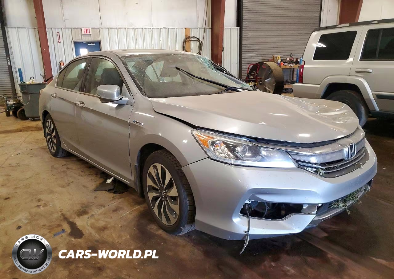 2017 Honda Accord Hybrid Exl VIN:JHMCR6F52HC010790 - 4