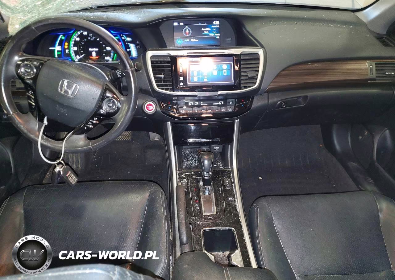 2017 Honda Accord Hybrid Exl VIN:JHMCR6F52HC010790 - 8