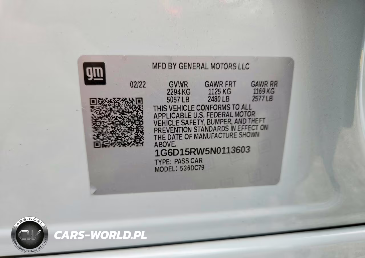 2022 Cadillac Ct5 Premium Luxury Special Edition VIN:1G6D15RW5N0113603 - 12