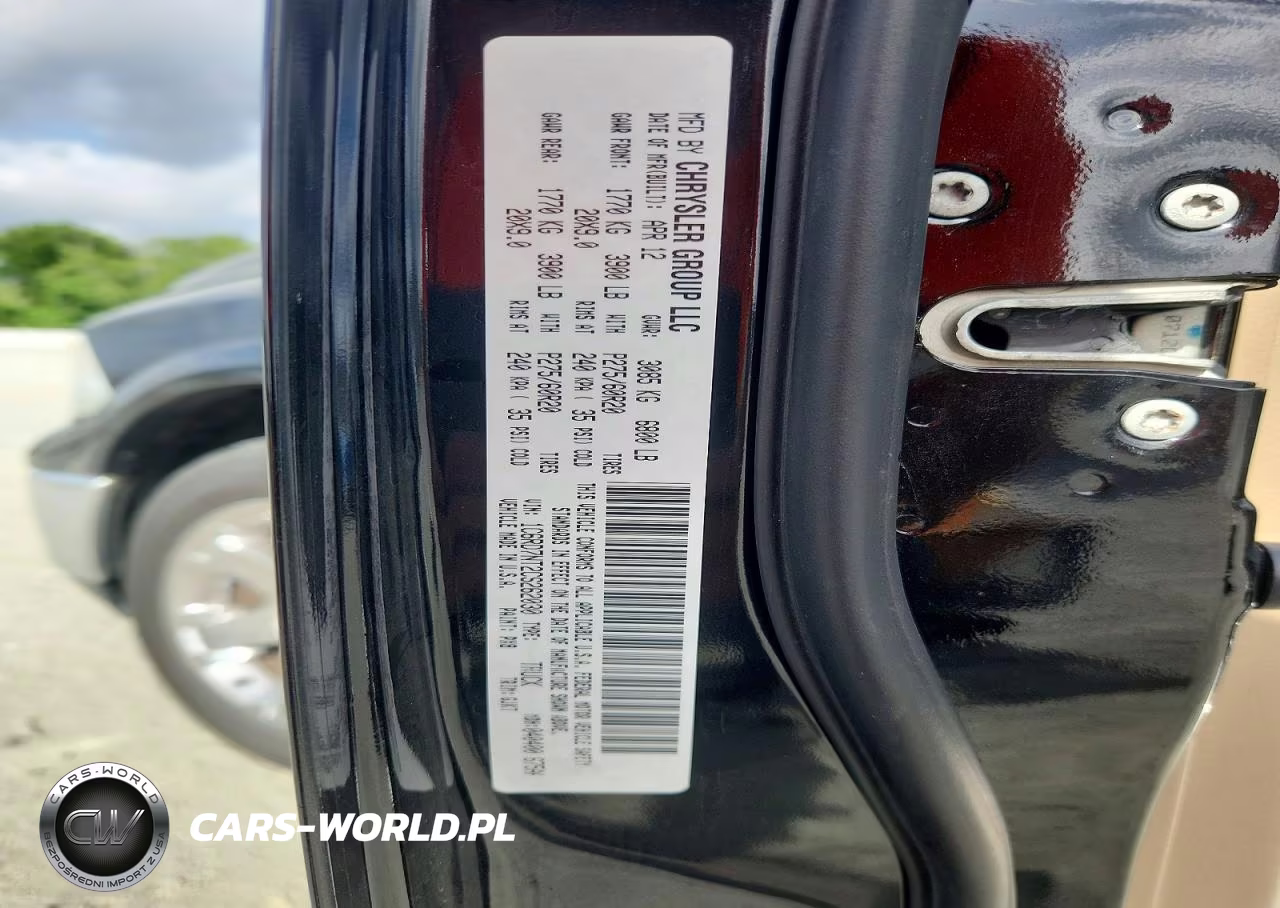 2012 Dodge Ram 1500 Laramie VIN:1C6RD7NT2CS262030 - 12