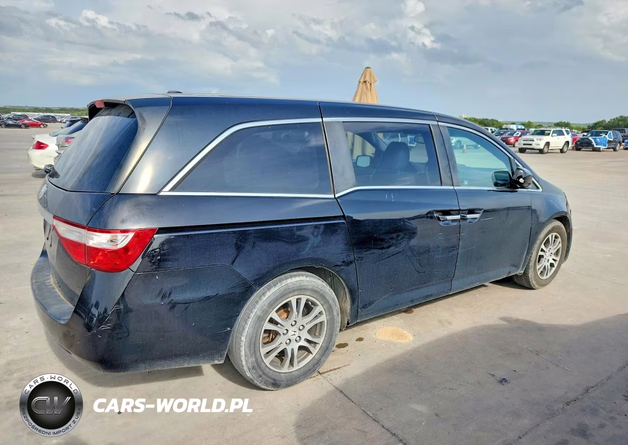 2012 Honda Odyssey Ex-L VIN:5FNRL5H66CB050797 - 3
