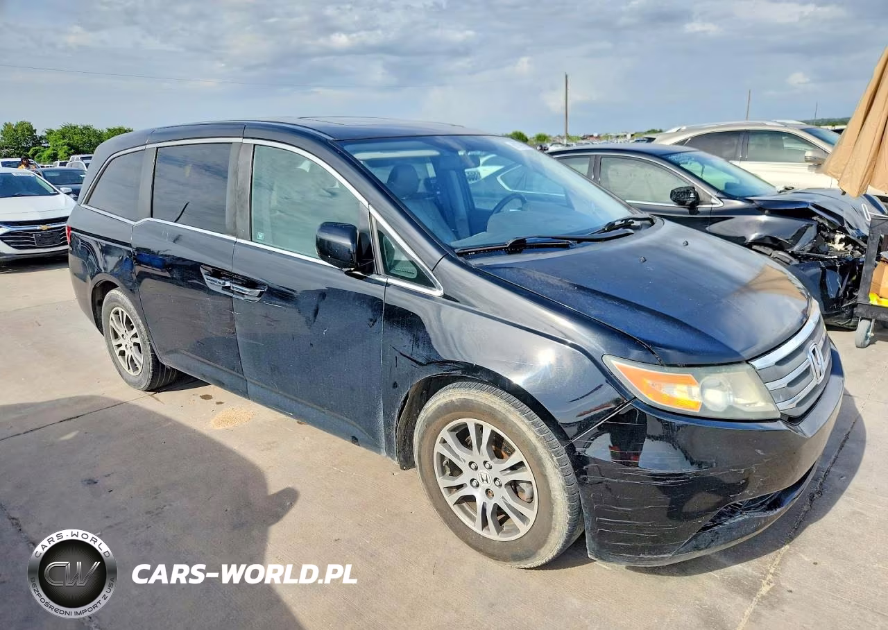 2012 Honda Odyssey Ex-L VIN:5FNRL5H66CB050797 - 4