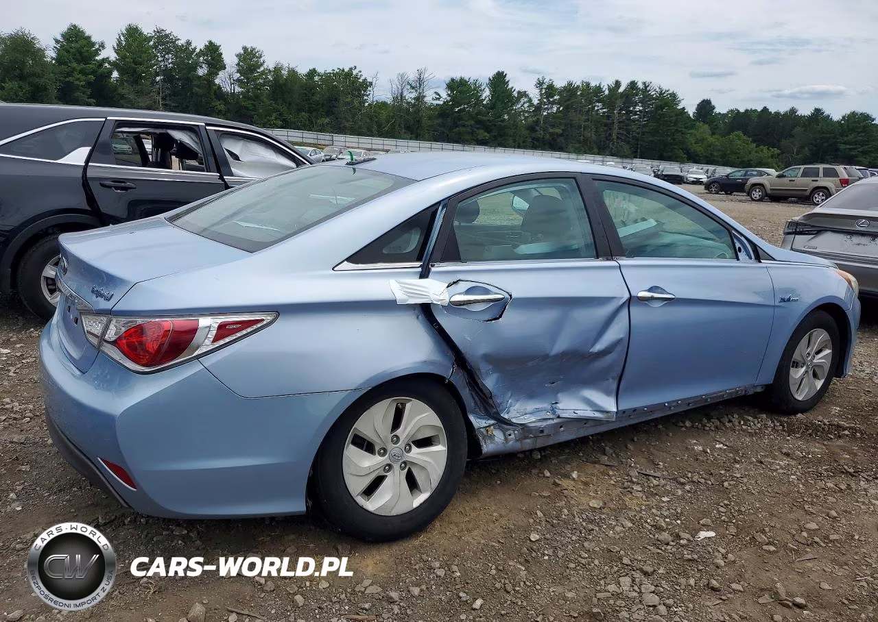 2014 Hyundai Sonata Hybrid VIN:KMHEC4A46EA116645 - 3