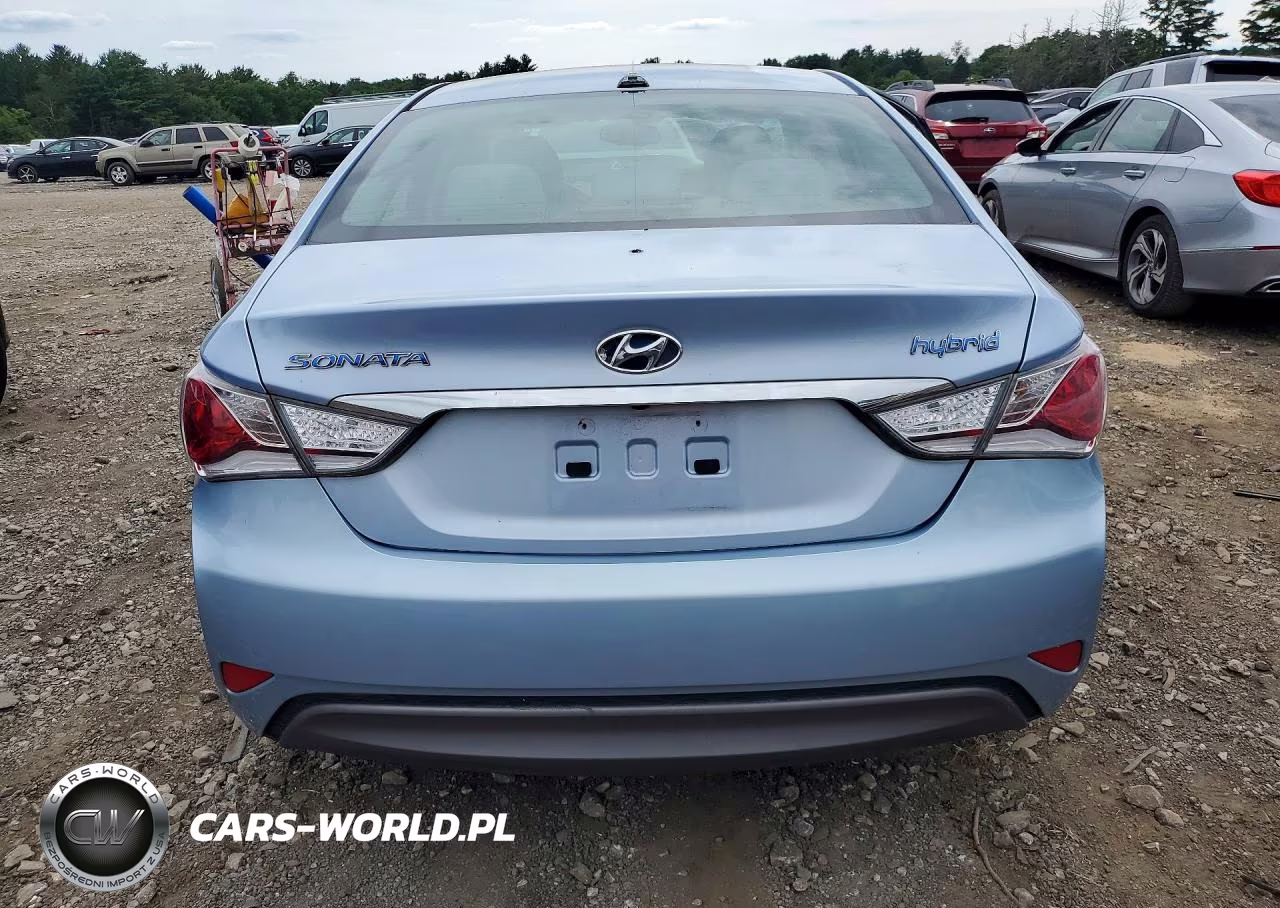 2014 Hyundai Sonata Hybrid VIN:KMHEC4A46EA116645 - 6