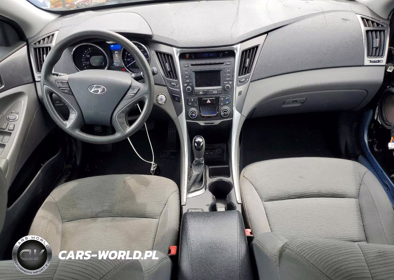 2014 Hyundai Sonata Hybrid VIN:KMHEC4A46EA116645 - 8