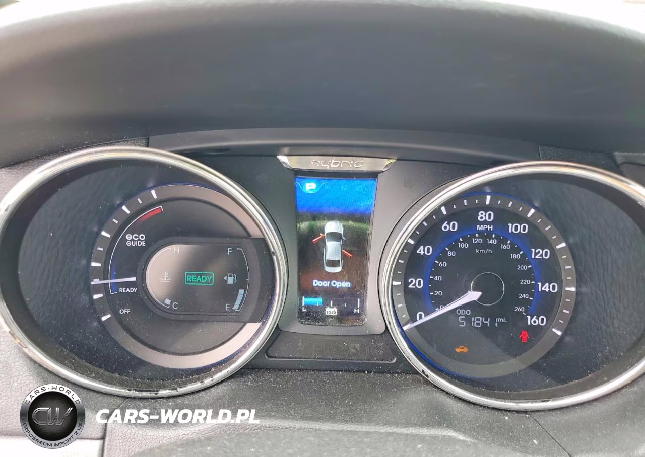 2014 Hyundai Sonata Hybrid VIN:KMHEC4A46EA116645 - 9