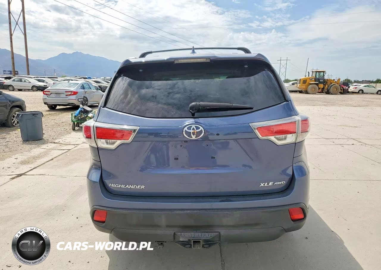 2016 Toyota Highlander Xle VIN:5TDJKRFH1GS323867 - 6