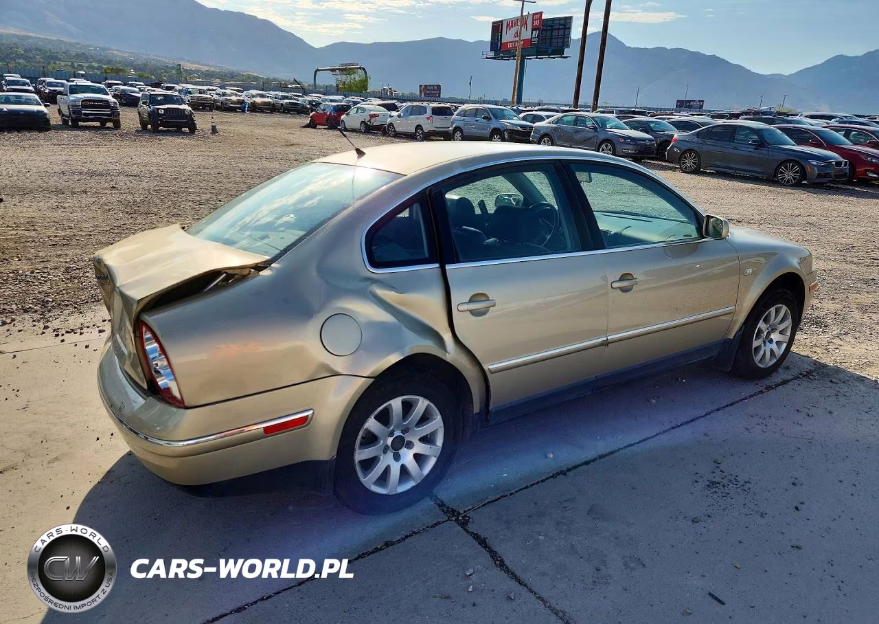 2002 Volkswagen Passat Gls VIN:WVWPD63B32P124423 - 3