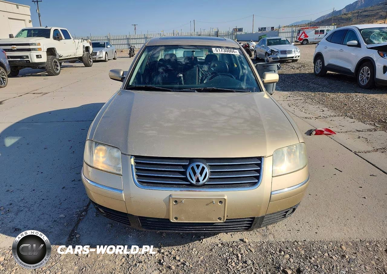 2002 Volkswagen Passat Gls VIN:WVWPD63B32P124423 - 5
