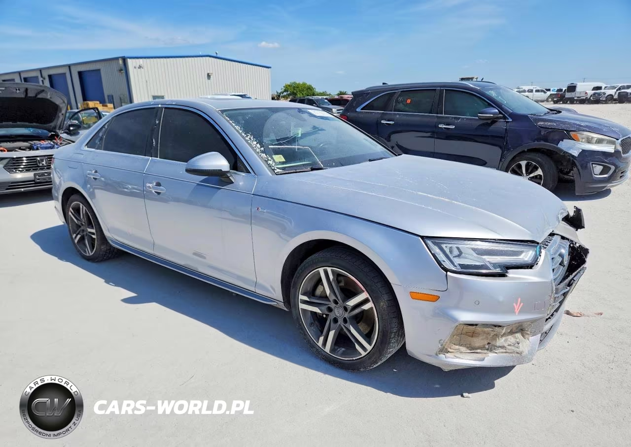 2018 Audi A4 Premium Plus VIN:WAUENAF42JN012353 - 4