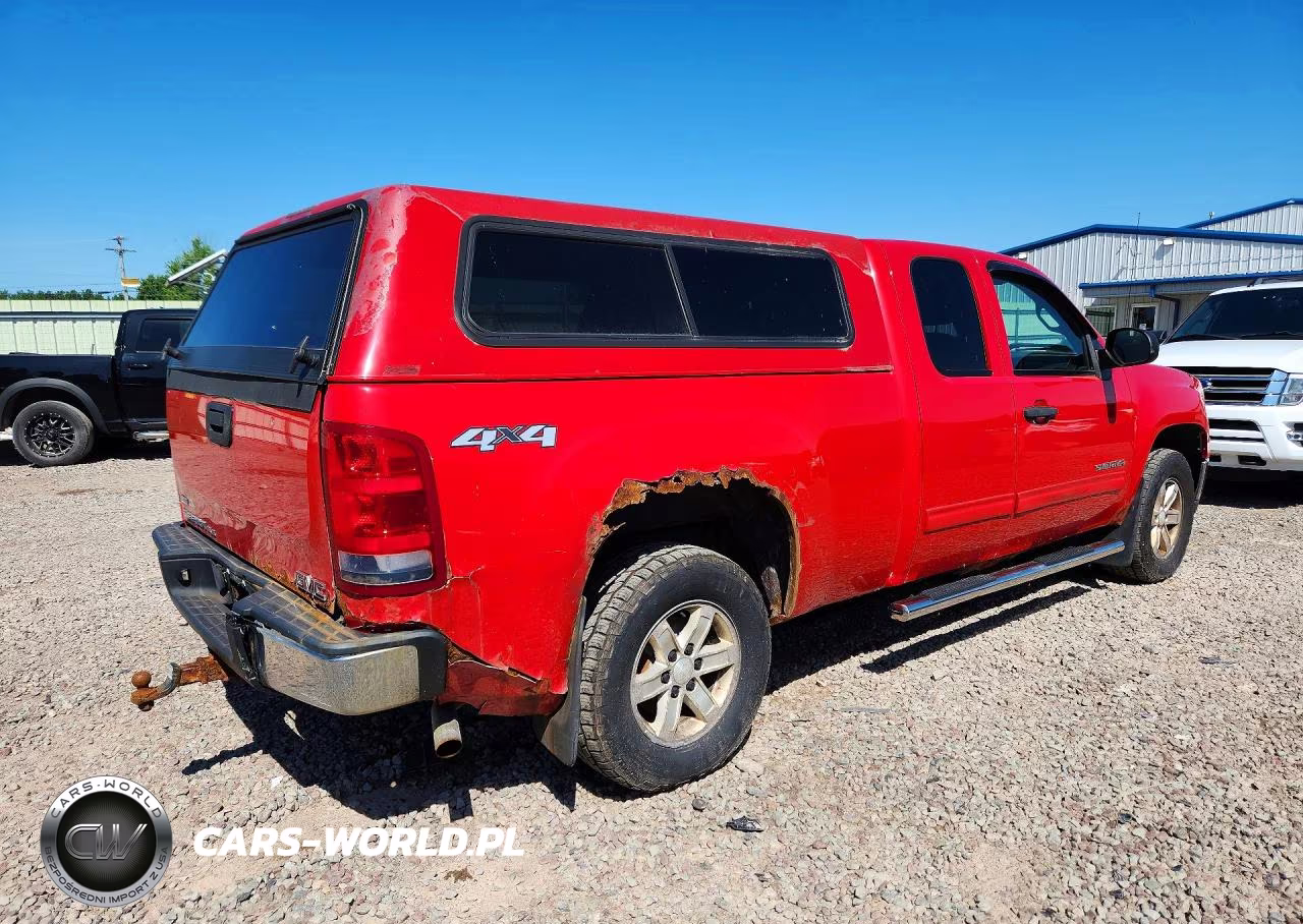 2010 GMC Sierra K1500 Sle VIN:1GTSKVE39AZ278847 - 3