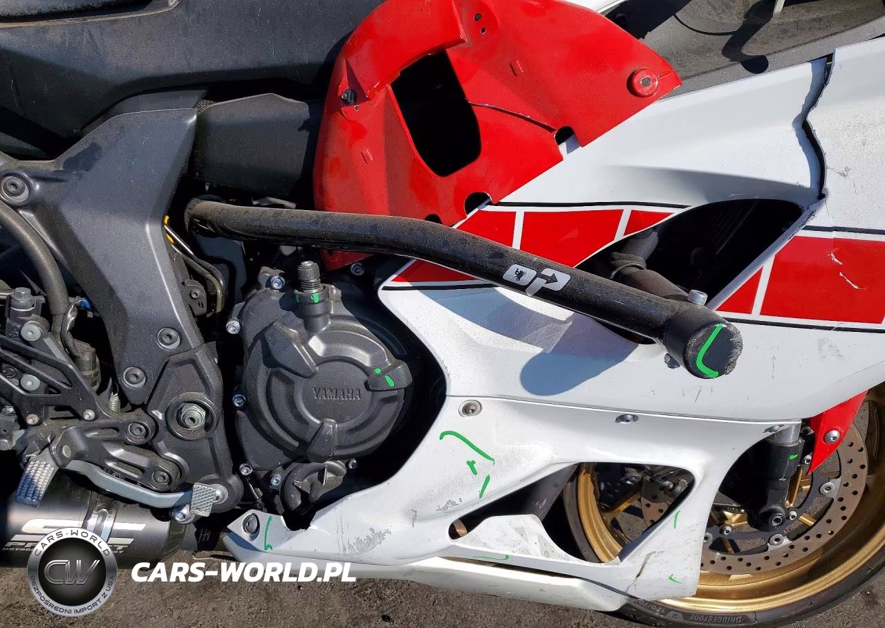 2022 Yamaha Yzfr7 VIN:JYARM38YXNA001242 - 2