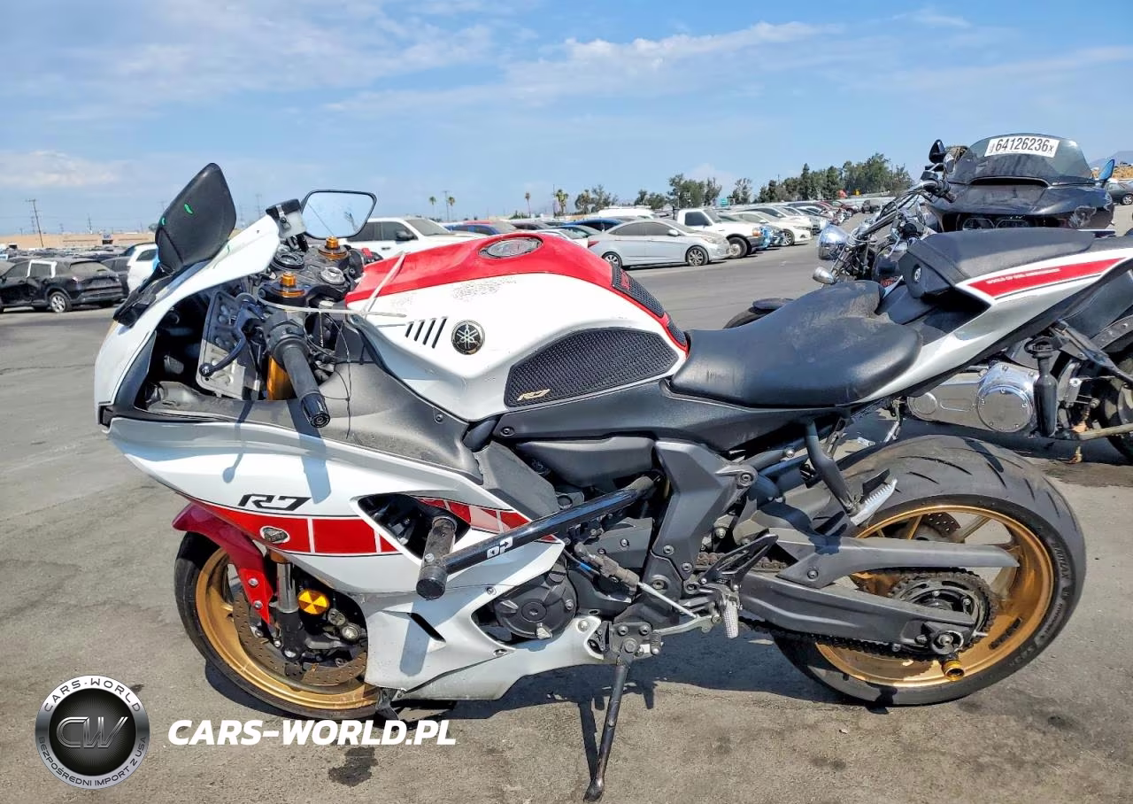 2022 Yamaha Yzfr7 VIN:JYARM38YXNA001242 - 3