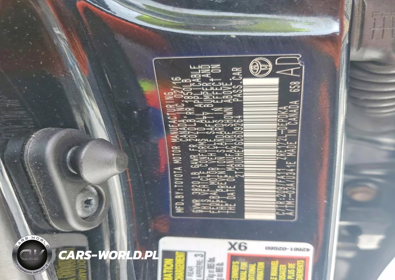 2016 Toyota Corolla L VIN:2T1BURHE7GC609264 - 13
