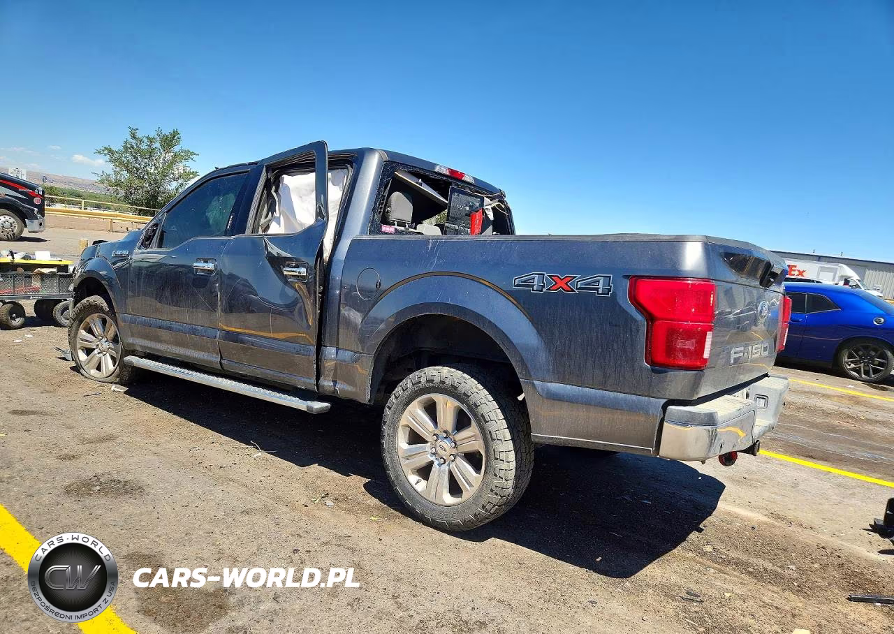 2019 Ford F150 Supercrew VIN:1FTEW1E43KFD45108 - 2