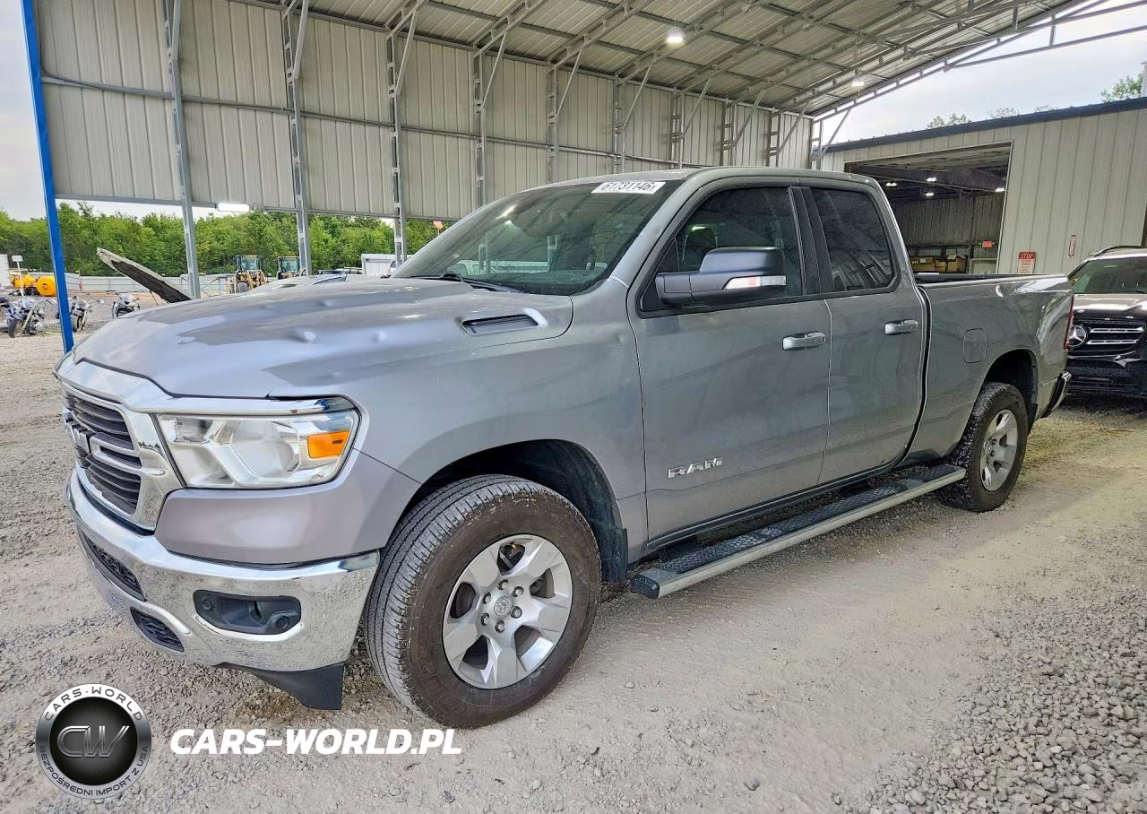 2021 Ram 1500 Big Horn-Lone Star VIN:1C6SRFBT2MN797179 - 1