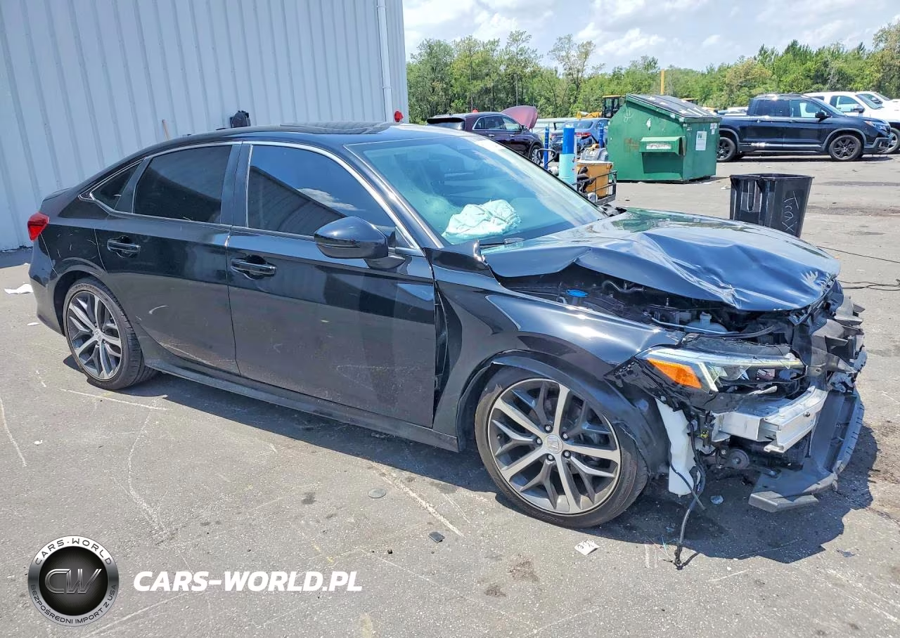 2022 Honda Civic Touring VIN:2HGFE1F99NH329291 - 4
