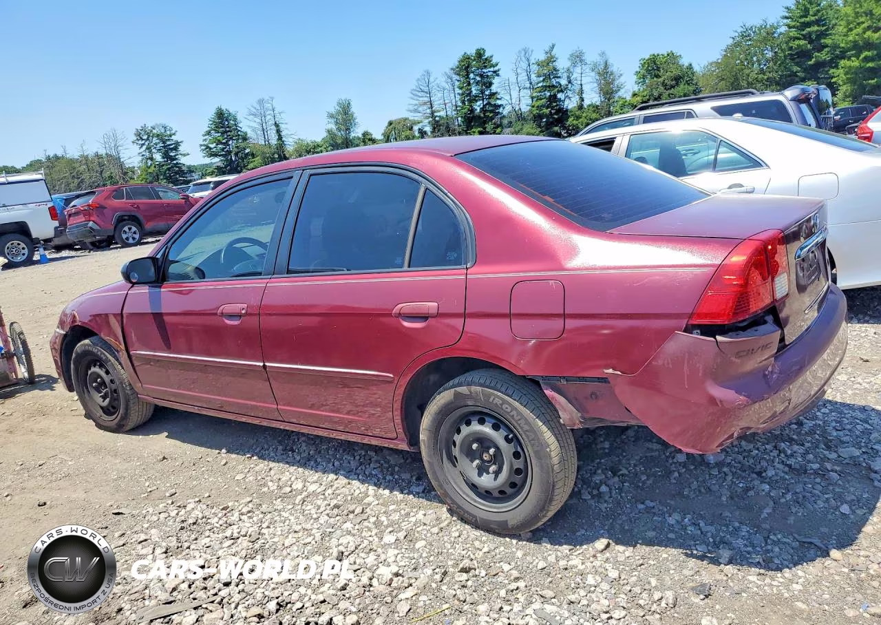 2003 Honda Civic Lx VIN:1HGES16543L010608 - 2