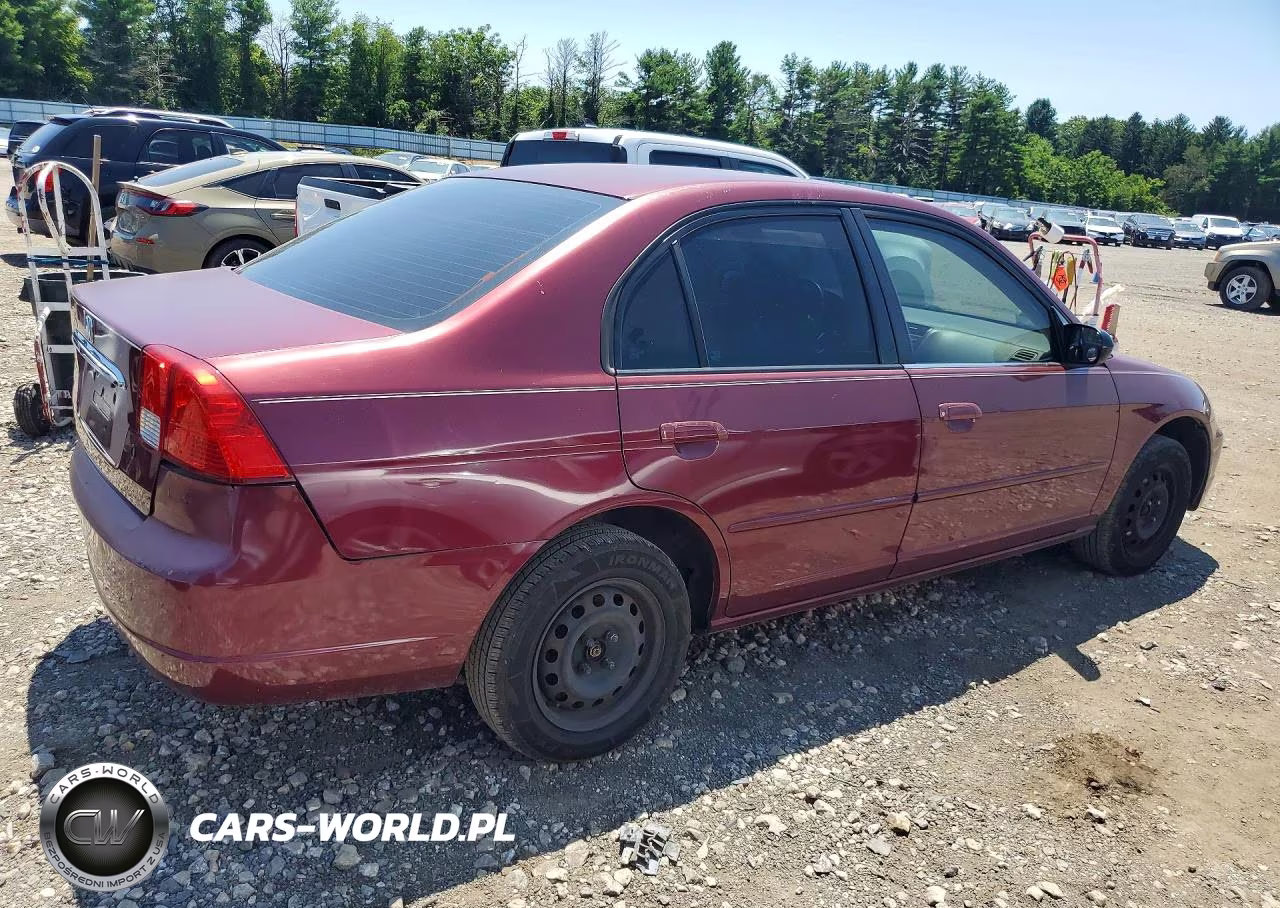 2003 Honda Civic Lx VIN:1HGES16543L010608 - 3