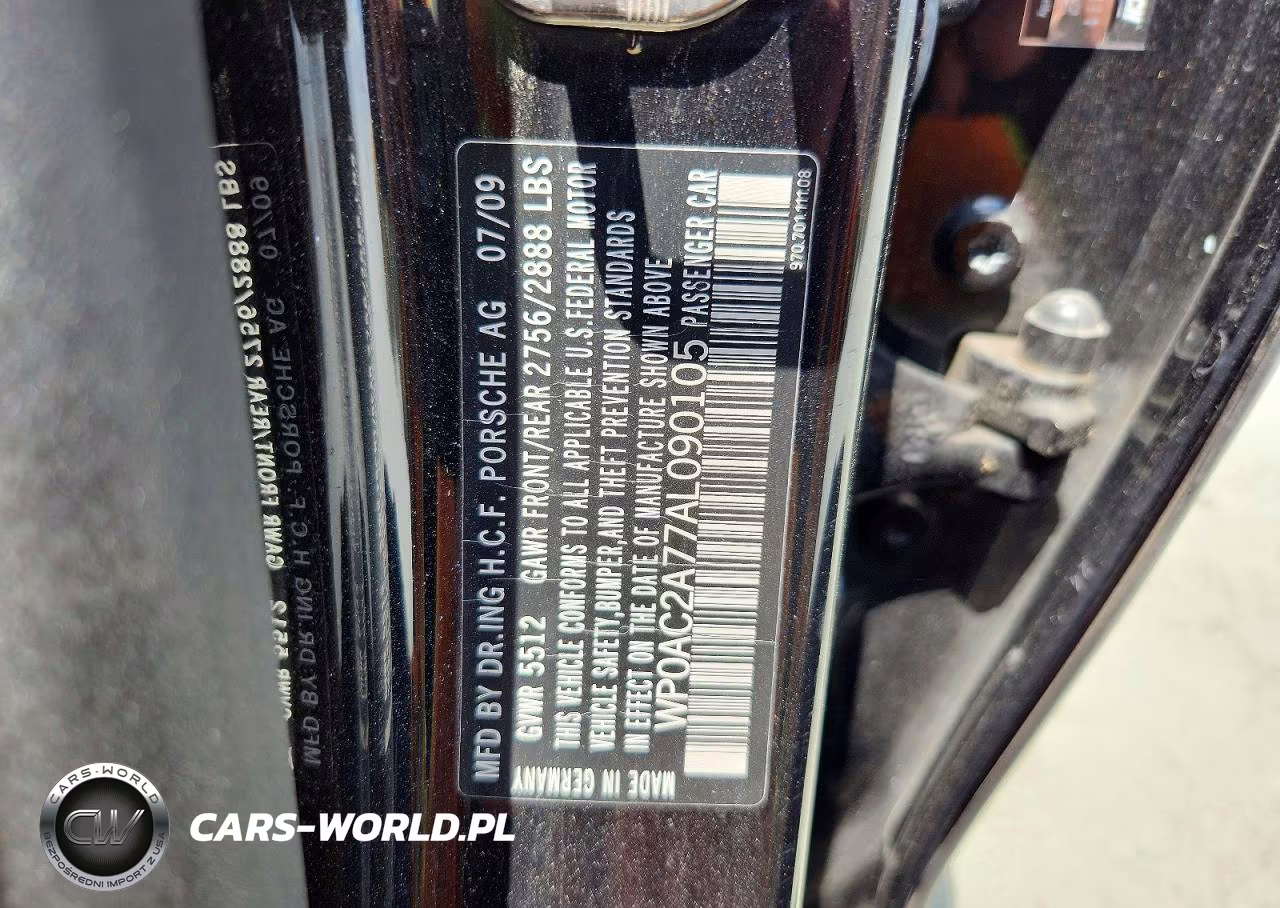 2010 Porsche Panamera Turbo VIN:WP0AC2A77AL090105 - 12