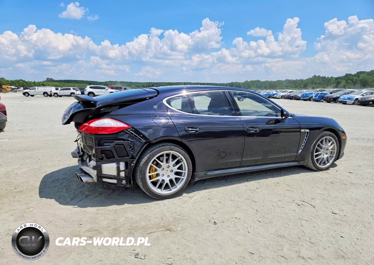 2010 Porsche Panamera Turbo VIN:WP0AC2A77AL090105 - 3