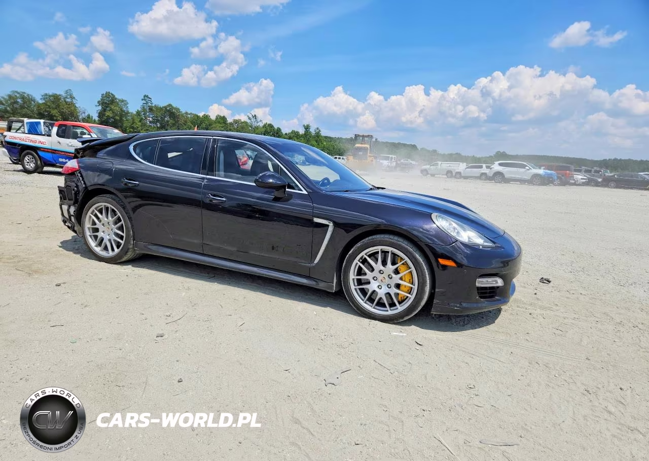 2010 Porsche Panamera Turbo VIN:WP0AC2A77AL090105 - 4