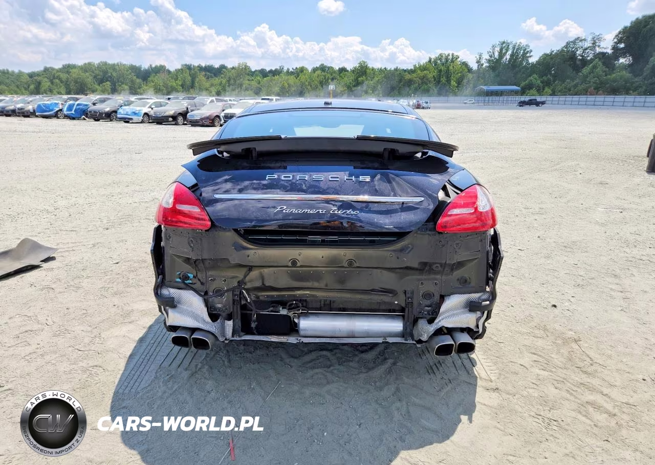 2010 Porsche Panamera Turbo VIN:WP0AC2A77AL090105 - 6