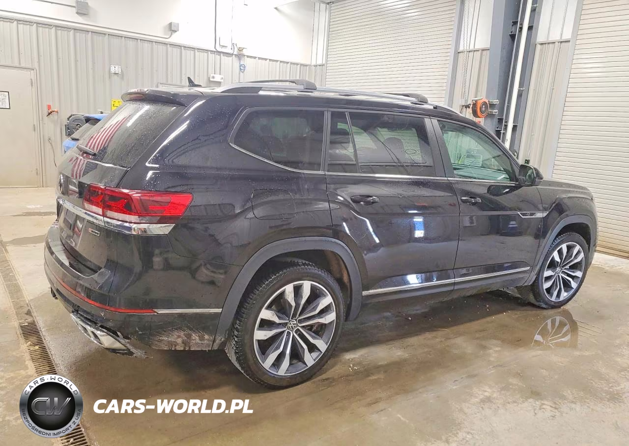 2021 Volkswagen Atlas Sel R-Line VIN:1V2SR2CA7MC563127 - 3