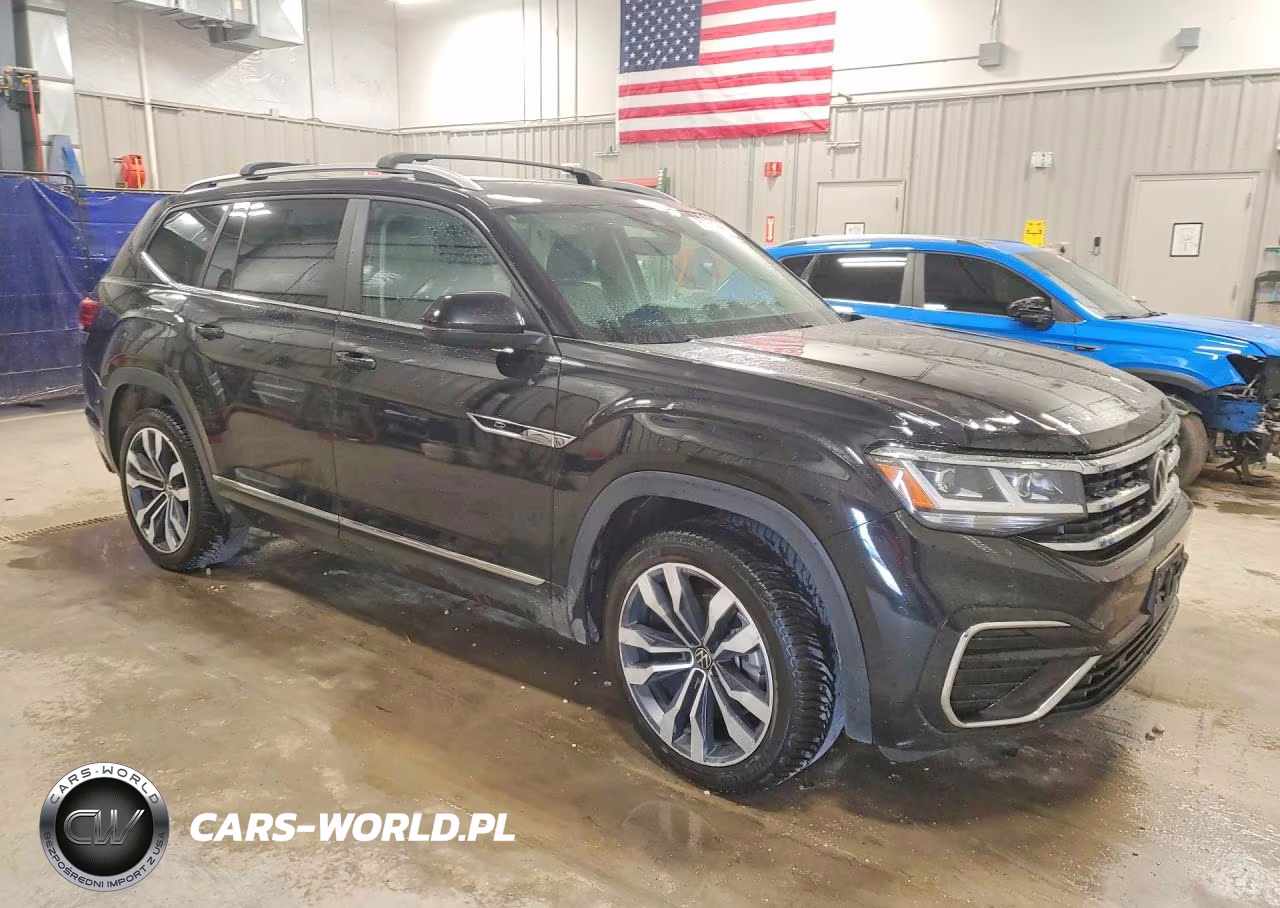 2021 Volkswagen Atlas Sel R-Line VIN:1V2SR2CA7MC563127 - 4