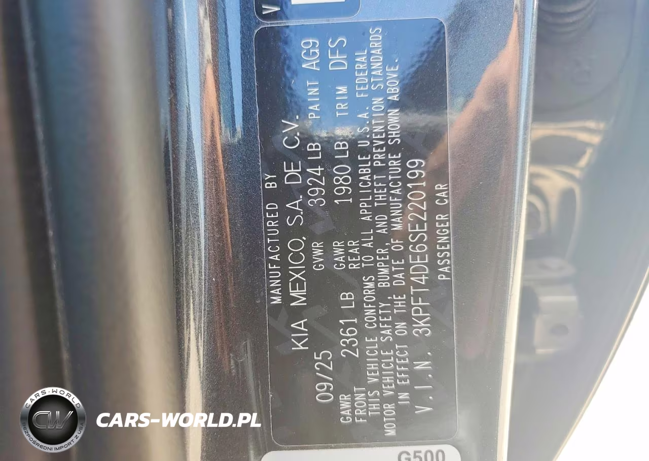 2025 Kia K4 Lxs VIN:3KPFT4DE6SE220199 - 12
