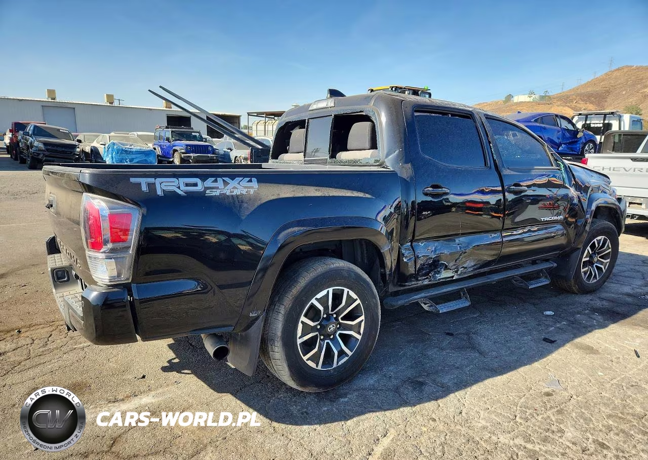 2020 Toyota Tacoma Trd Sport VIN:5TFCZ5AN4LX237709 - 3